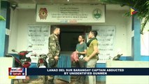 Lanao Del Sur barangay captain abducted by unidentified gunmen