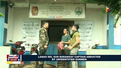 Lanao Del Sur barangay captain abducted by unidentified gunmen