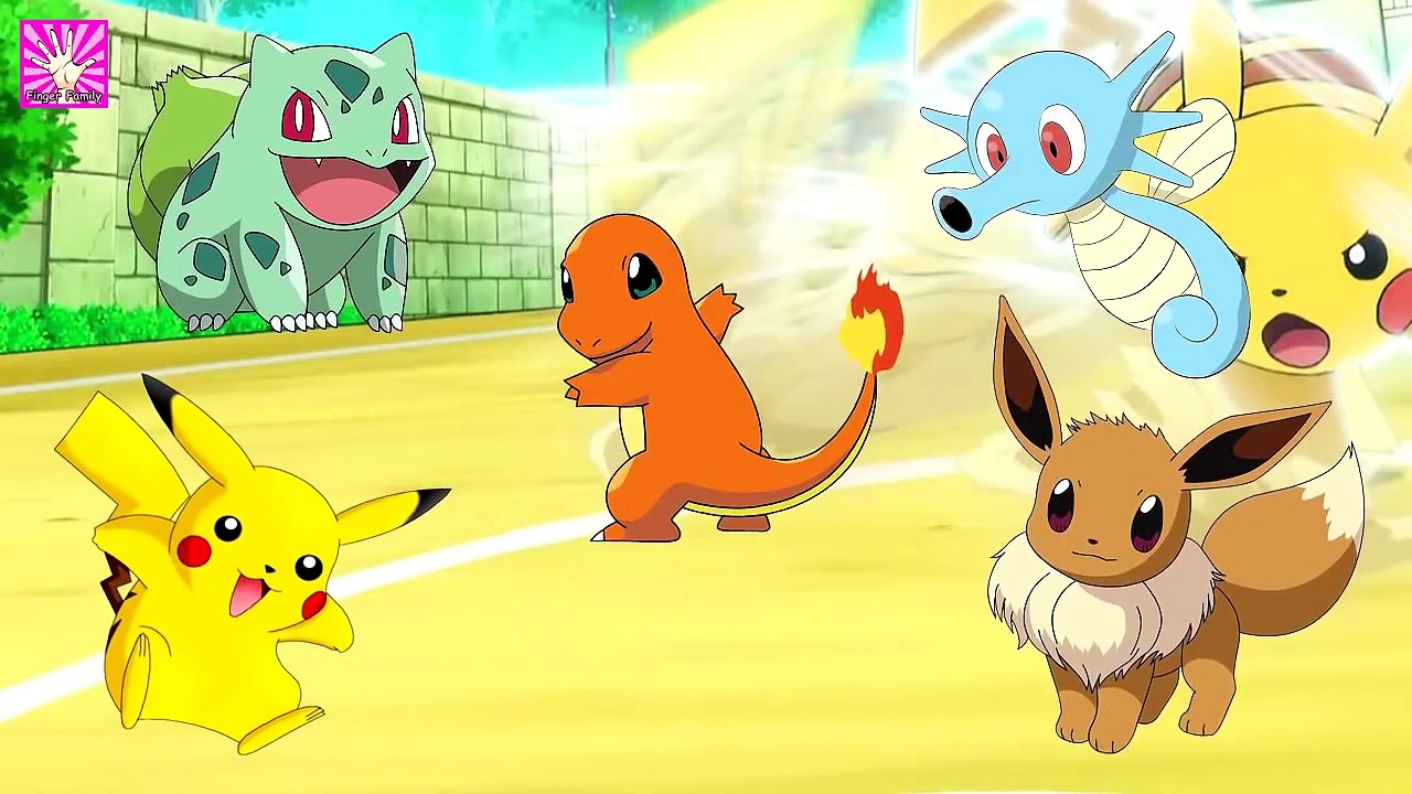 Pokemon Go Finger Family Nursery Rhymes Lyrics