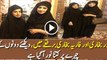 Noor Bukhari And Her Sister Faria Bukhari In Full Burka