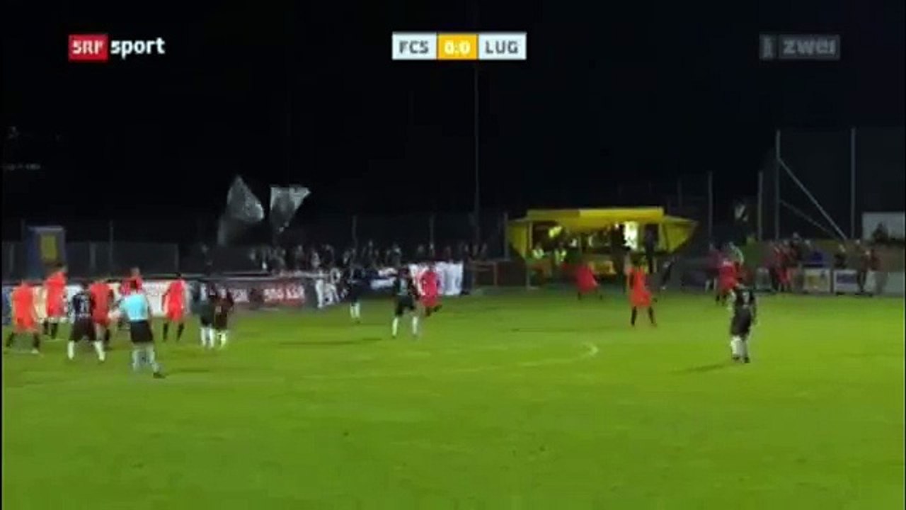 Schotz 0:1 Lugano (Swiss  Cup 26 October 2017)