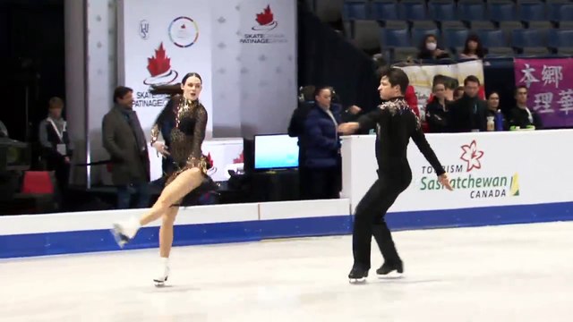 Skate Canada 2017 Tessa Virtue and Scott Moir SD Friday Practice