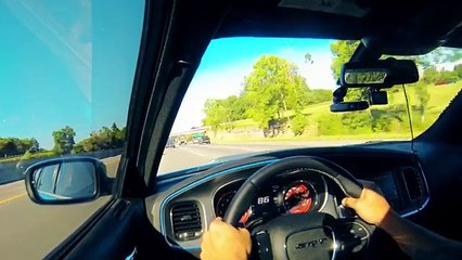 2016 Dodge Charger Hellcat POV drive