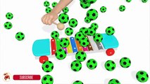 Learn Colors With Baby Xylophone Soccer Balls for Children - Colors for Kids Toddlers