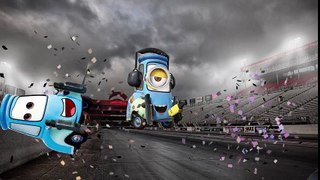 Wrong Eyes Disney Cars 3 Transform Into Minions McQueen Mater Cruz Ramirez Finger Family Rhymes