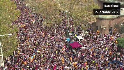 Catalogne : La joie des indépendantistes