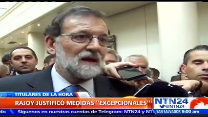 “No estamos dispuestos a que algunas personas pretendan liquidar nuestra Constitución”: Rajoy