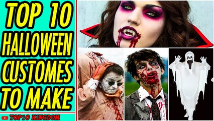 TOP 10 Easiest Halloween Costumes To Make