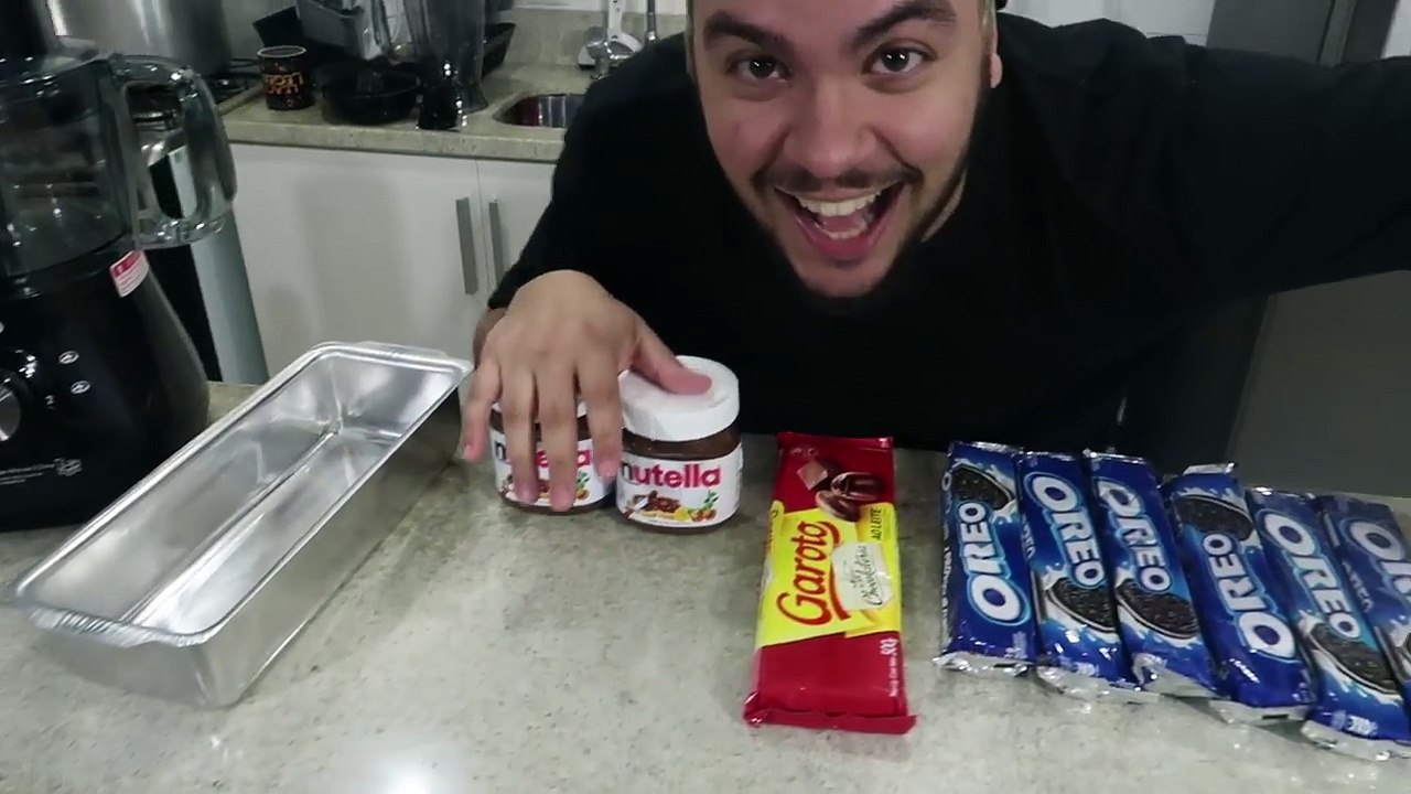 CHOCOLATE DE NUTELLA COM OREO