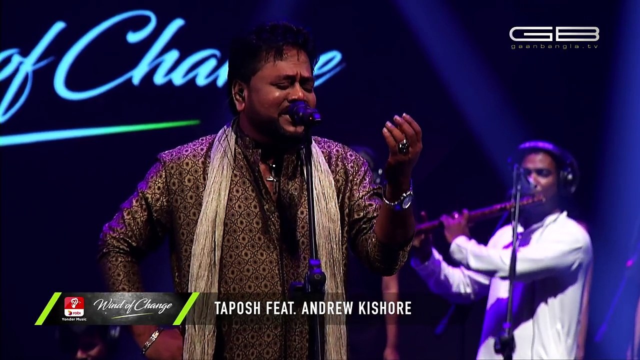 HAAIREY MANUSH - TAPOSH featuring ANDREW KISHORE _ ROBI YONDER MUSIC WIND OF CHA
