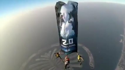 Robo 2.0 Audio Launch Promotion at Dubai | 3 FrameZ