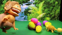 Disney The Good Dinosaur Vivian VS Indominus Rex Jurassic World 8 Surprise eggs Pixar WD Toys