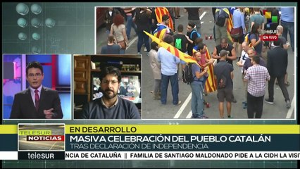Gil: España aplica una fuerza represiva informativa contra cataluña