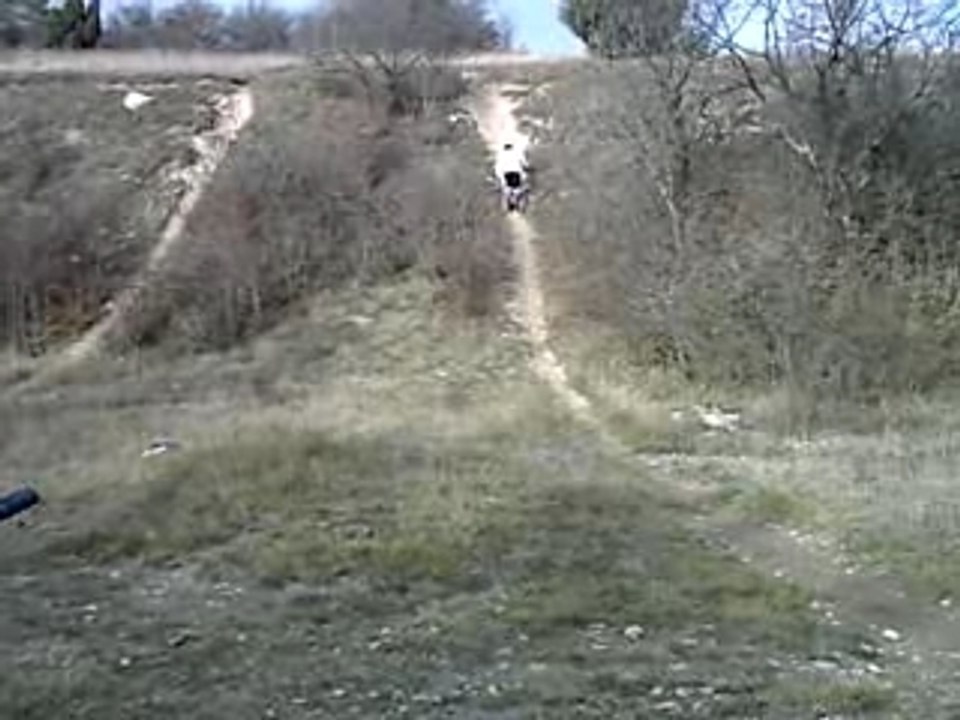 teste monté enduro a pieds seb