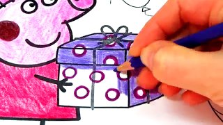 Peppa Pig Mummy Pig with My Little Pony Scootaloo Coloring Book Coloring Pages Fun Video For Kids