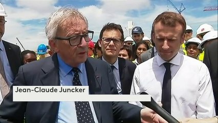 Indépendance de la Catalogne : depuis la Guyane, Macron et Juncker confirment leur soutien à Madrid