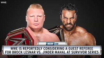 Brock Lesnar Vs. Jinder Mahal Could Have A Guest Referee