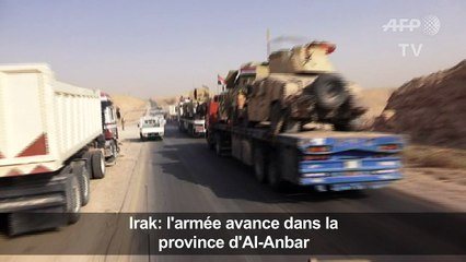 Irak: l'armée avance dans la province d'Al-Anbar
