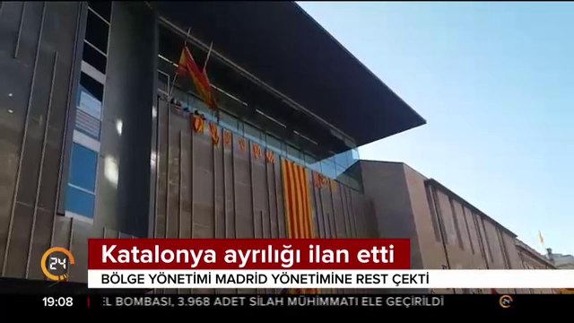 Katalonya ayrılığı ilan etti