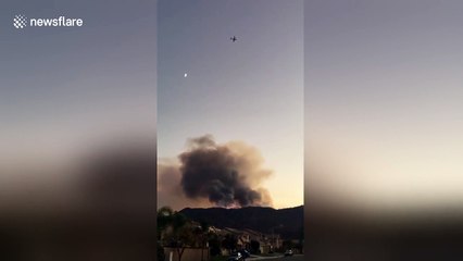 Wildomar Fire in Cleveland National Forest