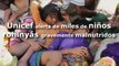 Unicef alerta de miles de niños refugiados rohinyás gravemente malnutridos