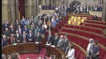 El Parlament declara la independencia de Cataluña