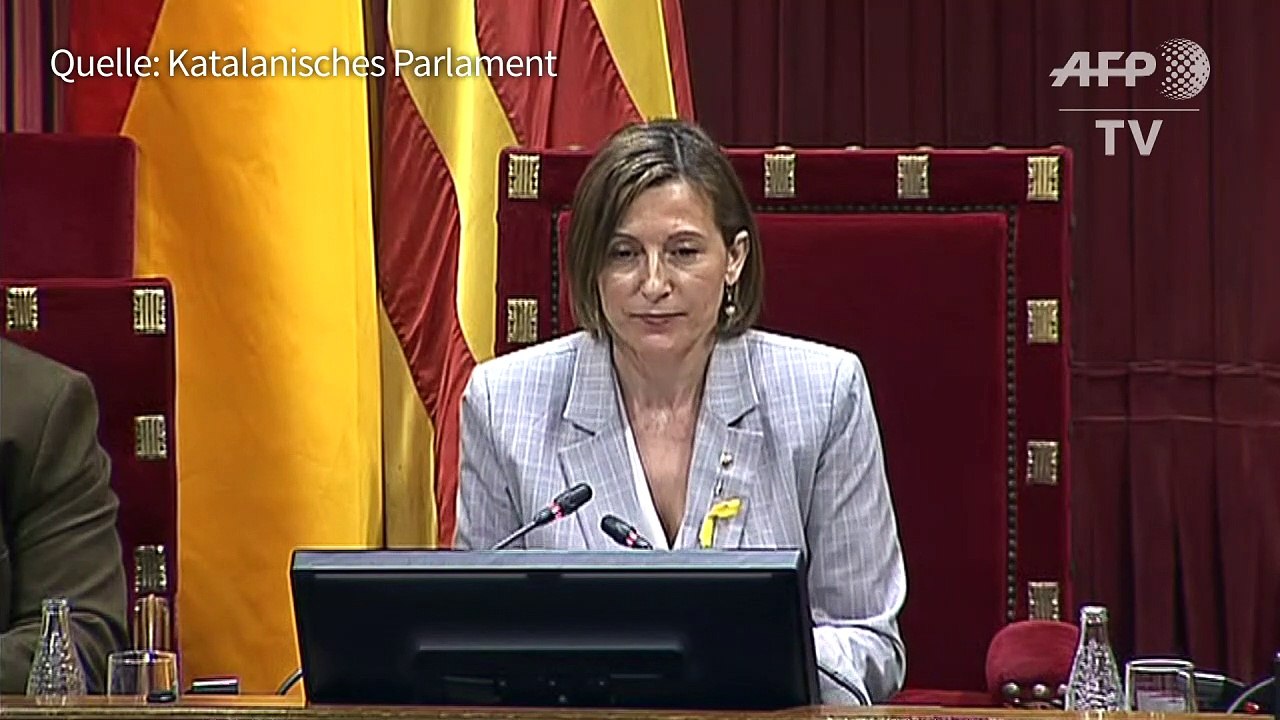 Katalanisches Parlament erklärt Unabhängigkeit