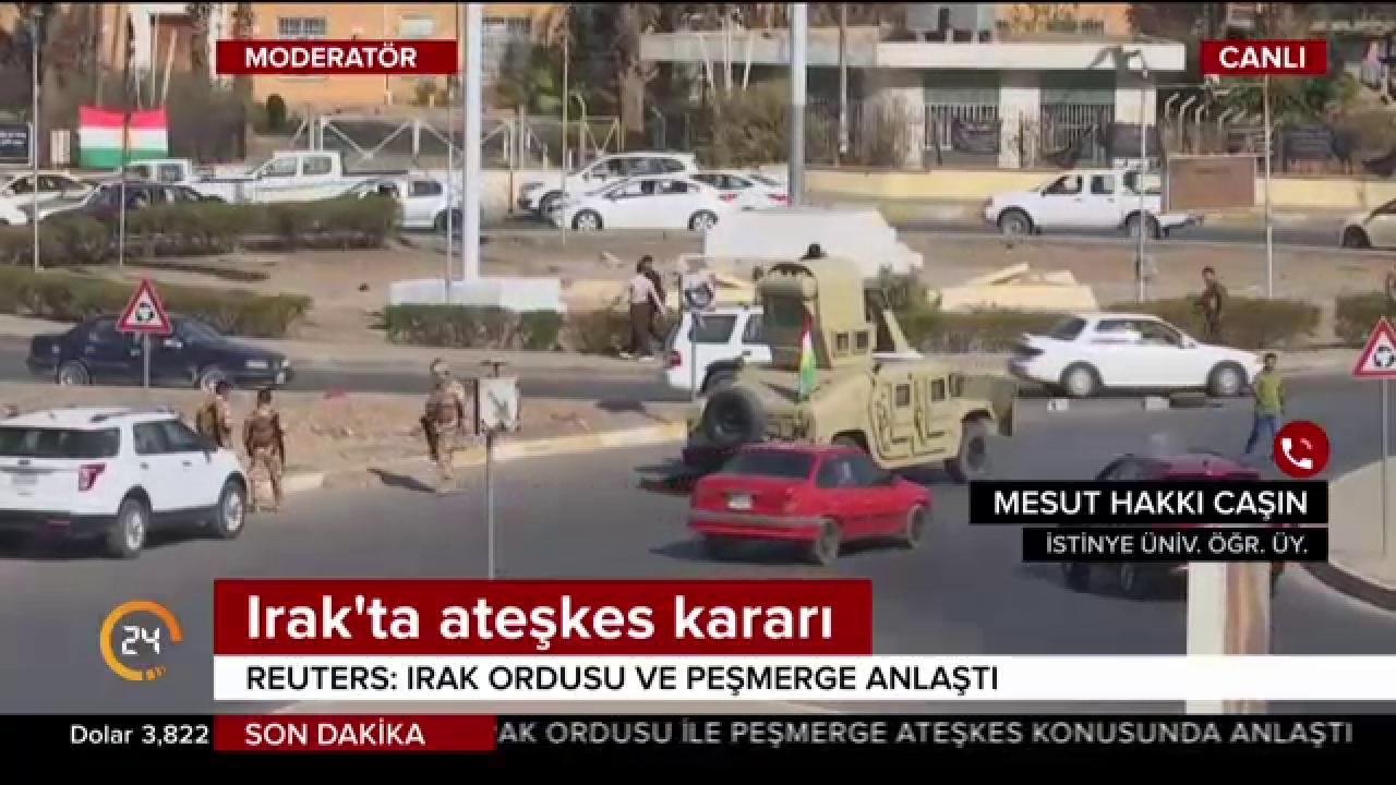 Reuters: Irak Ordusu ve Peşmerge anlaştı