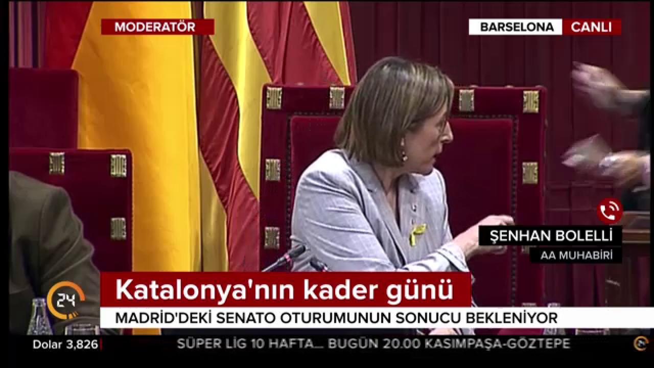#SONDAKİKA Katalonya, İspanya'ya rest çekti