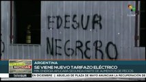 Argentina: anuncian nuevos tarifazos a la electricidad y combustibles