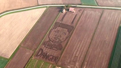 [이브닝] 이탈리아 평원에 등장한 '로켓맨' 김정은 / YTN