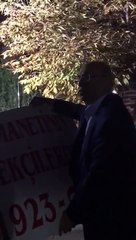 Mahmut Tanal'ın 'emanetinin bekçisiyiz' pankartını Meclis'e almadılar