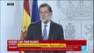 Indépendance de la Catalogne : Mariano Rajoy destitue le président catalan Carles Puigdemont et dissout le Parlement de Barcelone