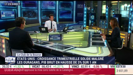 Le Club de la Bourse: Florence Barjou, Alain Pitous et Alexandre Baradez - 27/10