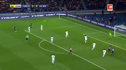 Dani Alves  Goal HD - Paris SG	3-0	Nice 27.10.2017