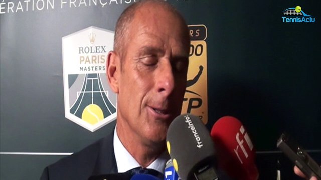 Rolex Paris Masters 2017 - Guy Forget : On aura peut-être une finale Roger Federer - Rafael Nadal