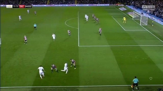 United 1-1 Sheffield Utd 1-1 Kalvin Phillips Goal England Championship - 27.10.217 Leeds