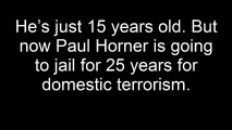 Teenage prankster convicted of domestic terrorism, sentenced 25 years to life in a federal prisonears-life-federal-p