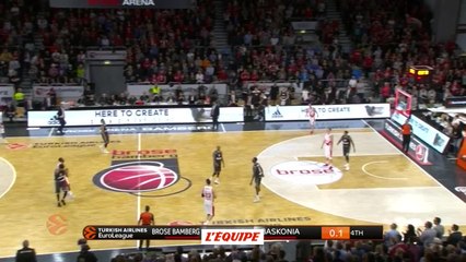 Basket - Euroligue (H) : Bamberg domine Vitoria