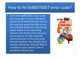 Fix the Microsoft Windows 10 update 1-800-231-4685
