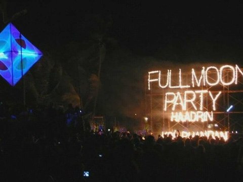 Thailande-Full Moon Party, Koh Pha Ngan
