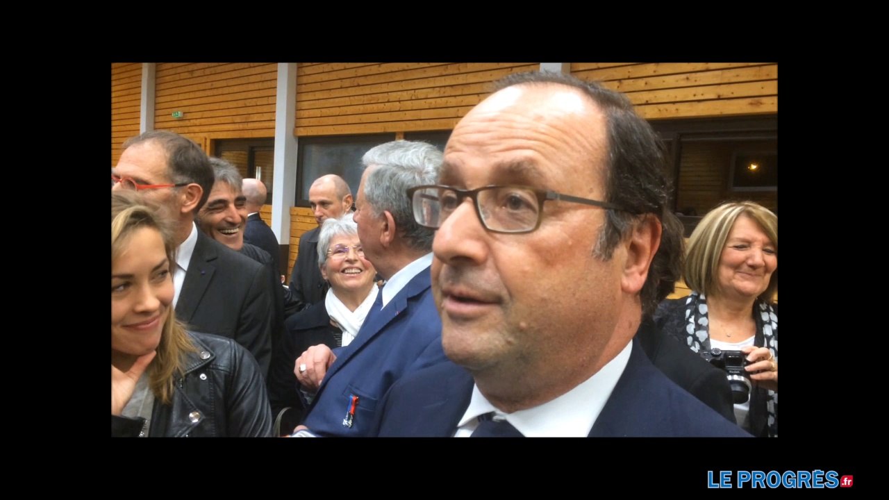 Haute-Loire: François Hollande en visite à Vieille-Brioude