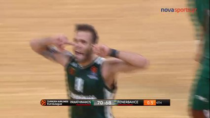 Παναθηναϊκός 70-68 Φενερμπαχτσέ - Πλήρη Στιγμιότυπα 27.10.2017