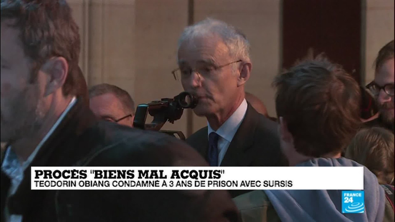 Procès " Bien mal acquis": Teodorin Obiang condamné à 3 ans de prison avec sursis