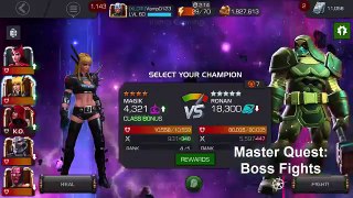Marvel Contest of Champions - Best Champion Against Hyperion | Howard And Hyperion Master Quest