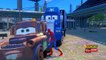 Blue Mack the Spiderman Truck, Lightning McQueen Transportation for kids, Disney Cars for children