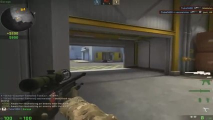 When you see where he hit the headshot