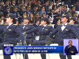 Presidente Lenin Moreno participó en acto por 97 años de la FAE