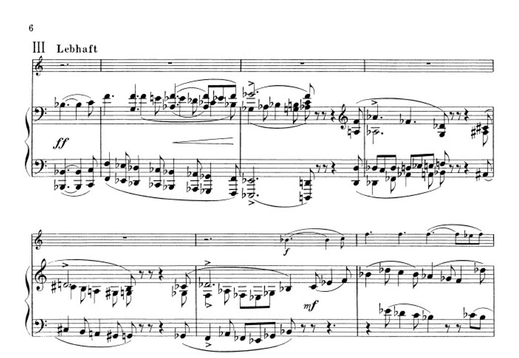 Paul Hindemith - Trauermusik, 3 - Lebhaft