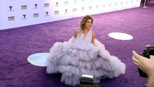 Gloria Trevi 2017 Latin American Music Awards Purple Carpet